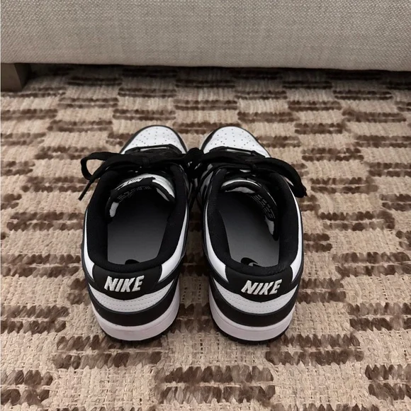 Nike Dunk Low Sneakers Black and White - Picture 5 of 8
